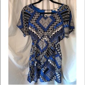 Multi-print MIAMI dress